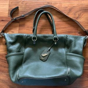 DVF Olive Green Sutra Hobo